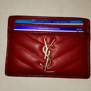 YSL Cassandre Matelassé Card Case